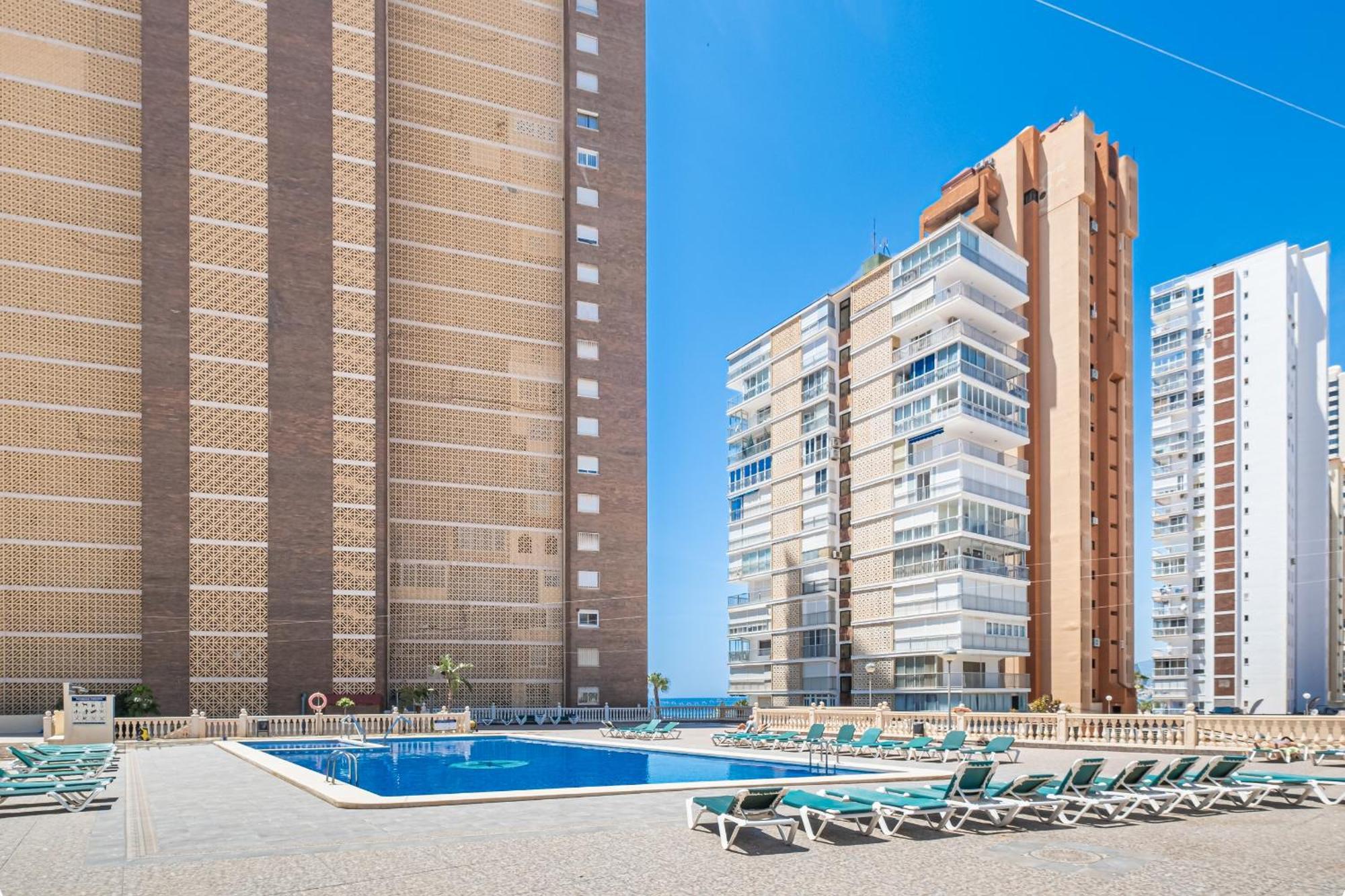 Torre Principado 5-E Apartment Levante Beach Бенідорм Екстер'єр фото